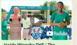 Inside Winnenba Senior High School is like a Tourist Centre.