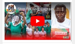 Nurses and Teacher Trainers must stop Fooling themselves Over not Getting posting or employment- Captain Smart