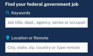 How to find USA government jobs on the official government USAjobs website