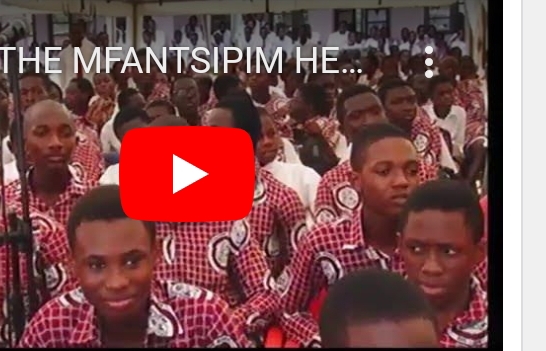 Imfantsipim Senior High School Head Boys Wonderful speak which kept the Vice president & Education Minister mute.