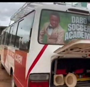 Yaw Dabo Soccer Academy Upgraded to the Next Level As Yaw Dabo Bought a Brand New Bus for the Club After Selling three Well Trained Players to Foreign world