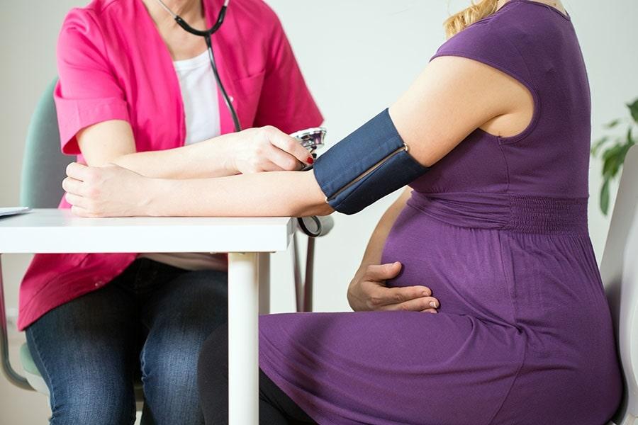 High blood pressure in pregnancy
