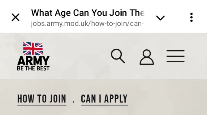 How to apply for British Army