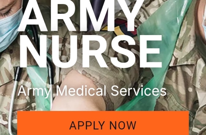 Army nurse salary in British Army